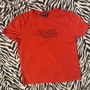 Streetwear Society Fiery Red Graphic Tee